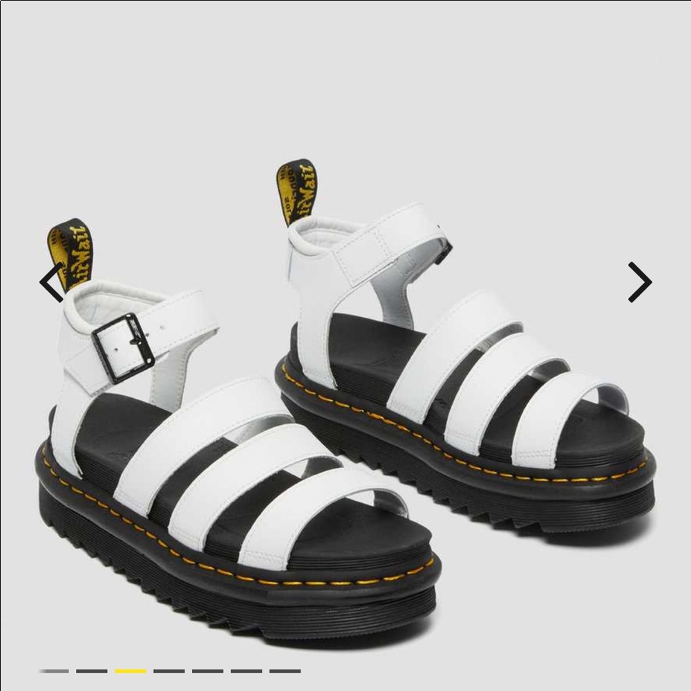 Dr. Martens Blaire sandal in white